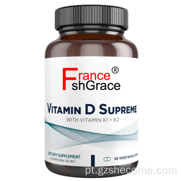 Vitamind para suplemento de vitamina D3 da saúde do coração ósseo